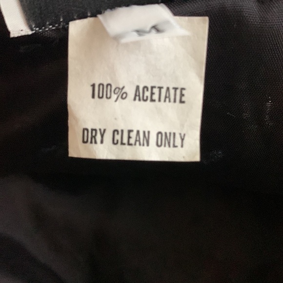 Vtg 80s Black Blouse w/Metallic Silver Sequins, Sz M - Picture 7 of 7